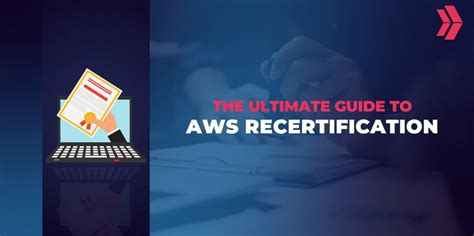 AWS Recertification .